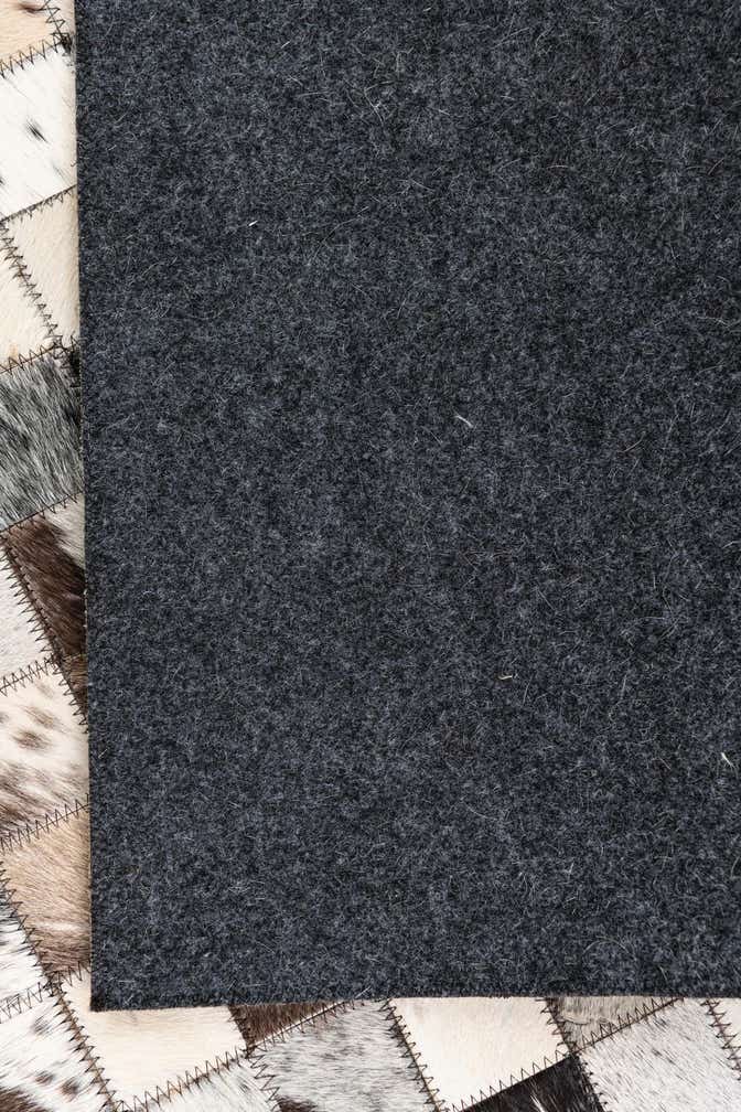 5' x 8' Cowhide Leather Rug