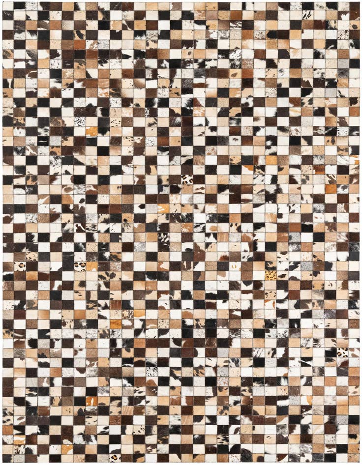 Detail image of 5' x 8' Cowhide Leather Rug