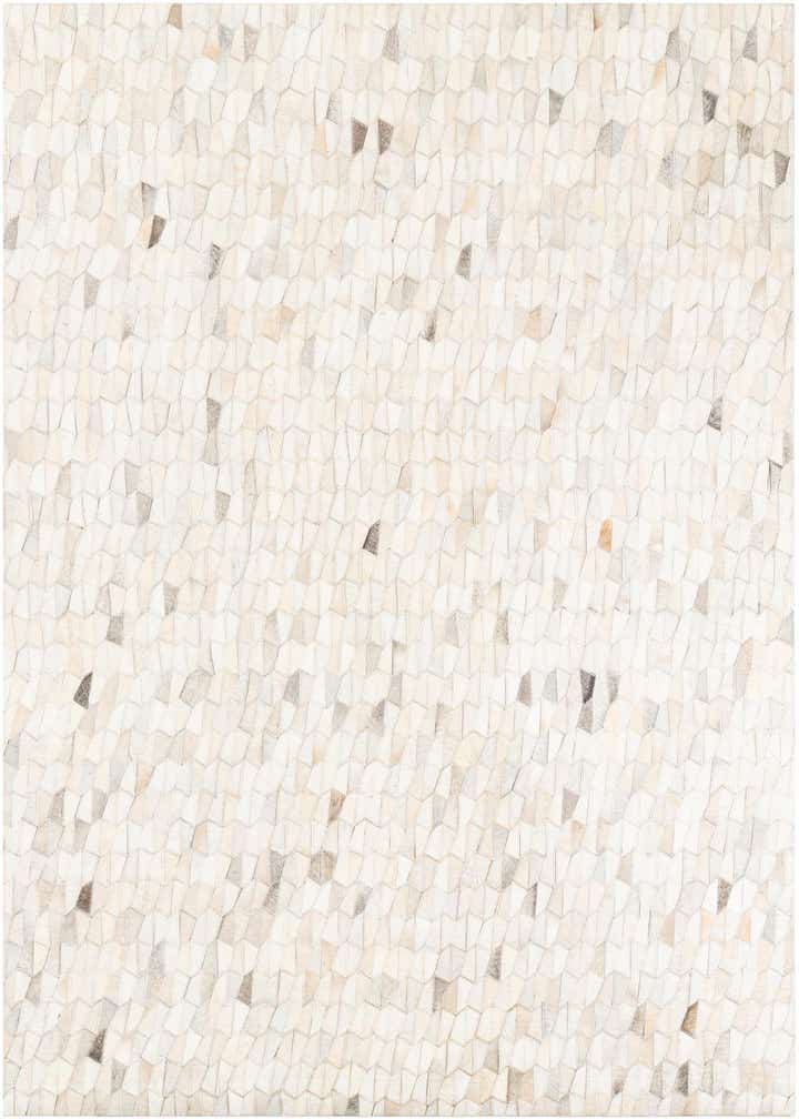 5' x 8' Cowhide Leather Rug
