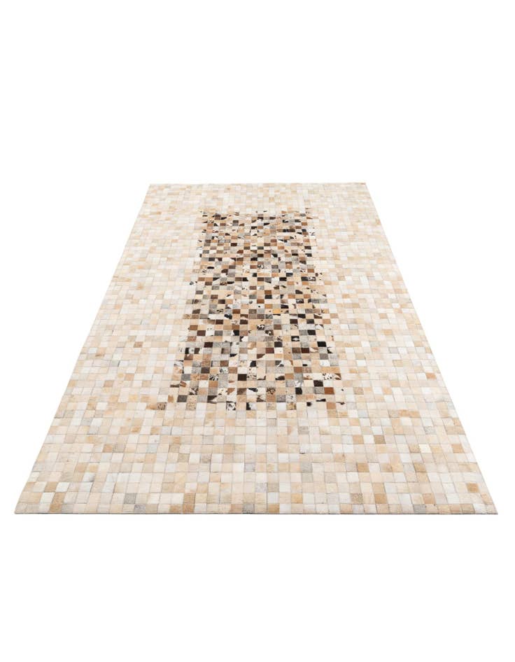 Detail image of 5' x 8' Cowhide Leather Rug