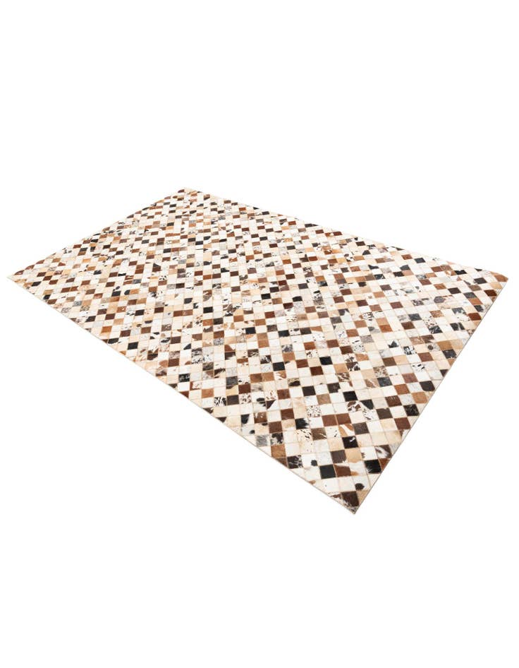 Detail image of 5' x 8' Cowhide Leather Rug