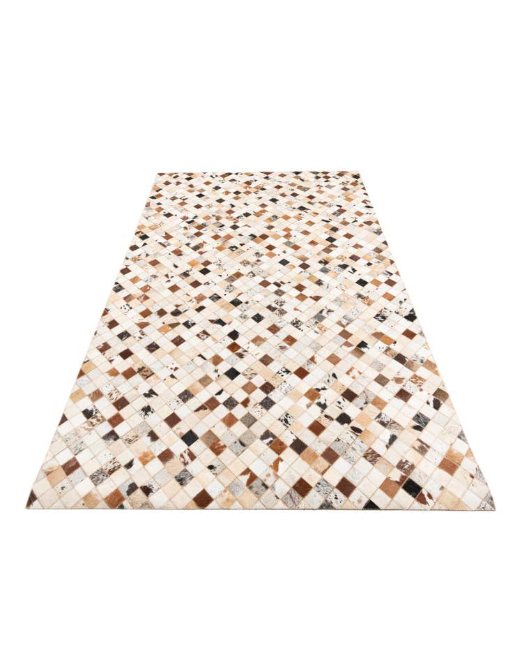 Detail image of 5' x 8' Cowhide Leather Rug