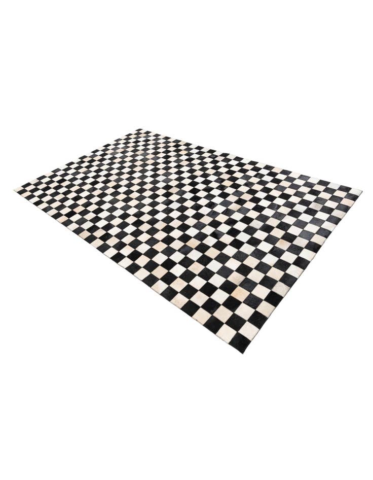 Detail image of 5' x 8' Cowhide Leather Rug