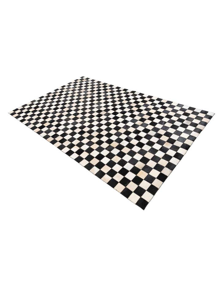 5' x 8' Cowhide Leather Rug