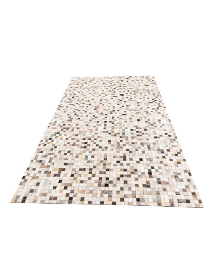 Detail image of 5' x 8' Cowhide Leather Rug