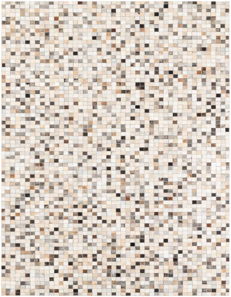 Detail image of 5' x 8' Cowhide Leather Rug