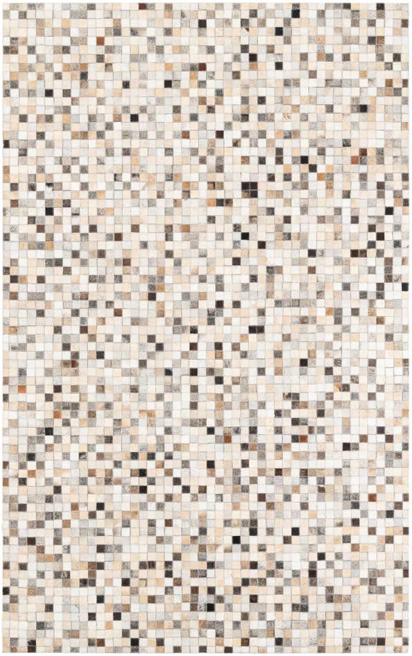 Detail image of 5' x 8' Cowhide Leather Rug
