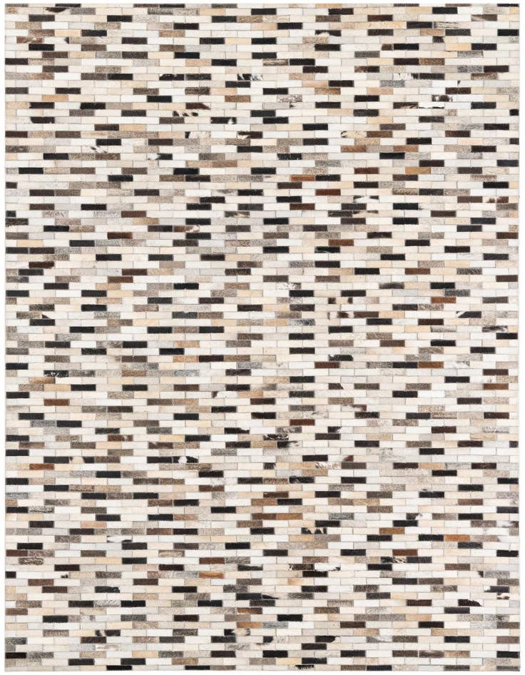 Detail image of 5' x 8' Cowhide Leather Rug