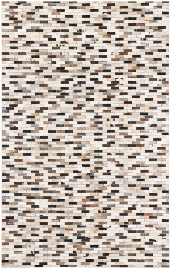 Detail image of 5' x 8' Cowhide Leather Rug