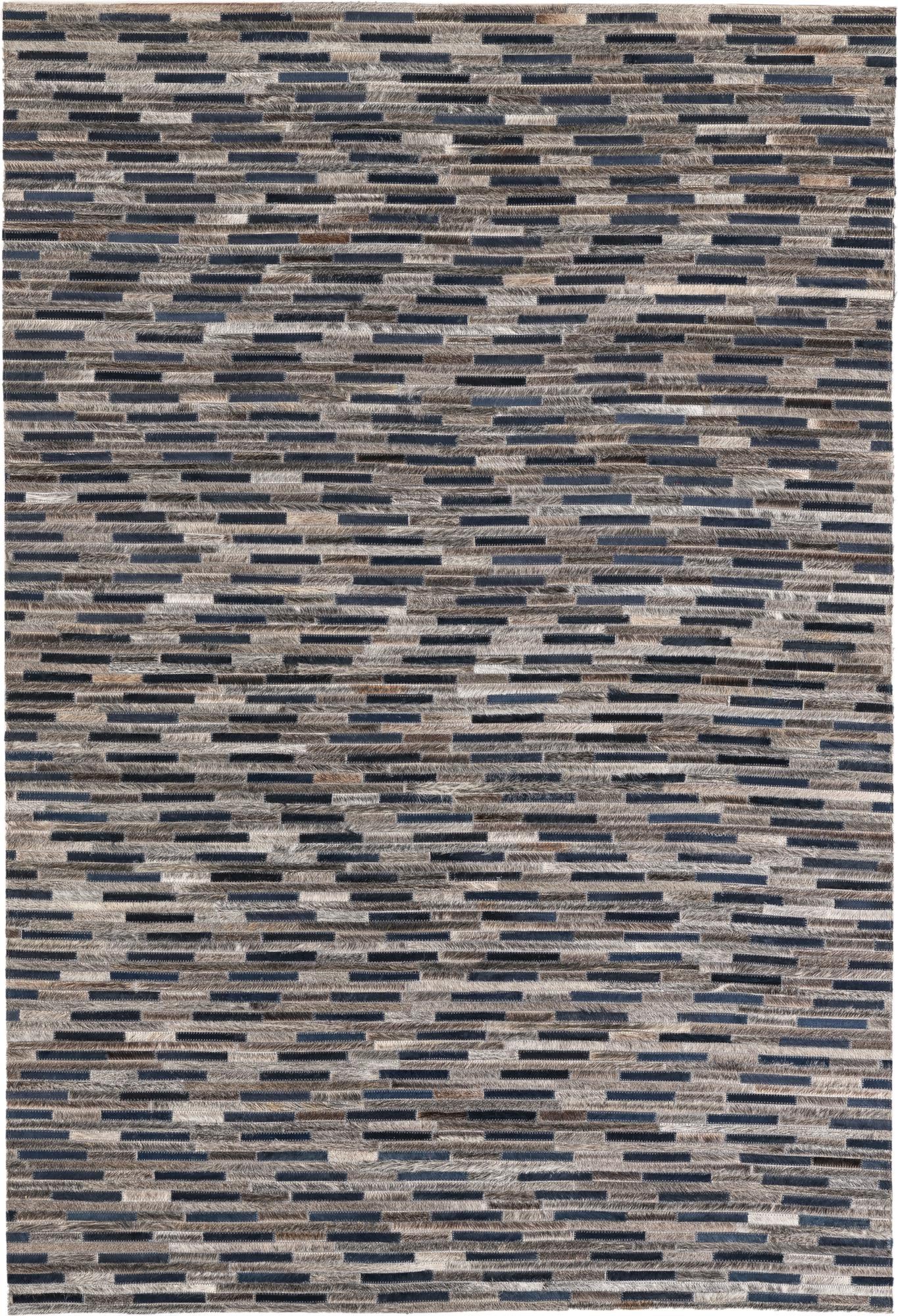 4' x 6' Cowhide Leather Rug
