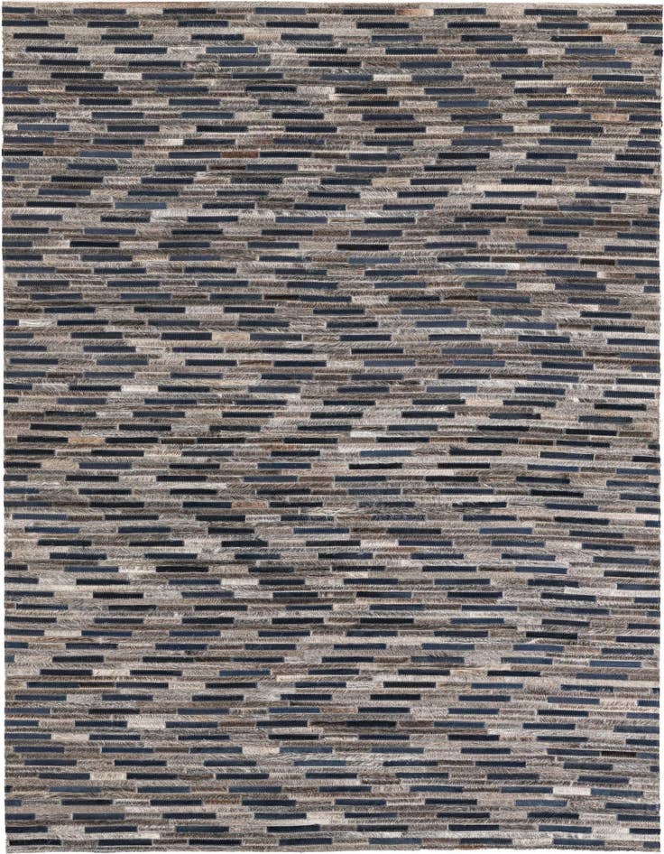 Detail image of 4' x 6' Cowhide Leather Rug