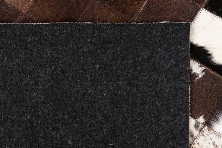 Detail image of 5' x 8' Cowhide Leather Rug