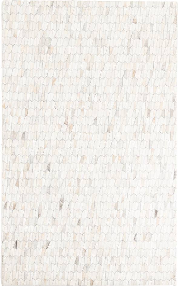 Detail image of 5' 1 x 8' 3 Cowhide Leather Rug