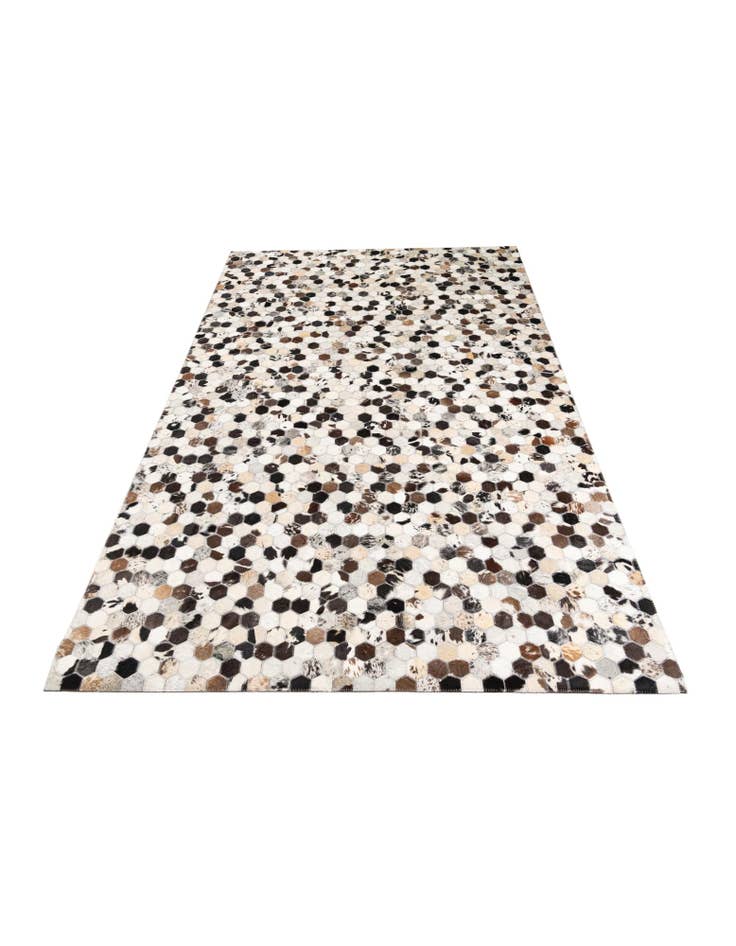 Detail image of 5' x 8' Cowhide Leather Rug