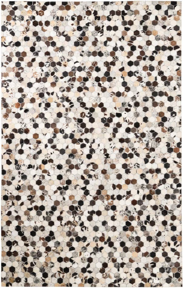 Detail image of 5' x 8' Cowhide Leather Rug