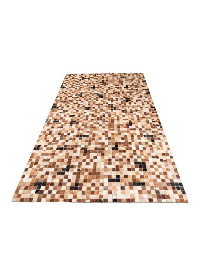 Detail image of 5' x 8' 1 Cowhide Leather Rug