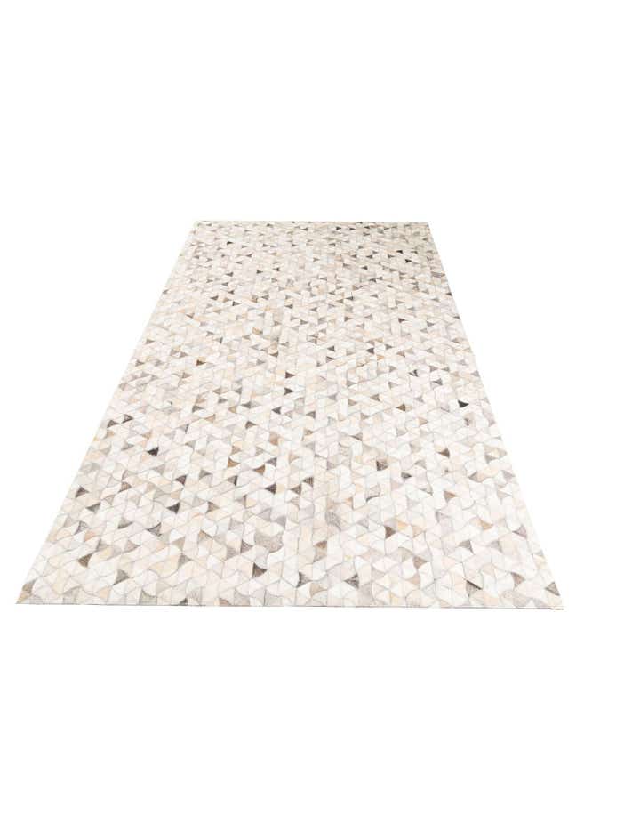 5' x 7' 10 Cowhide Leather Rug