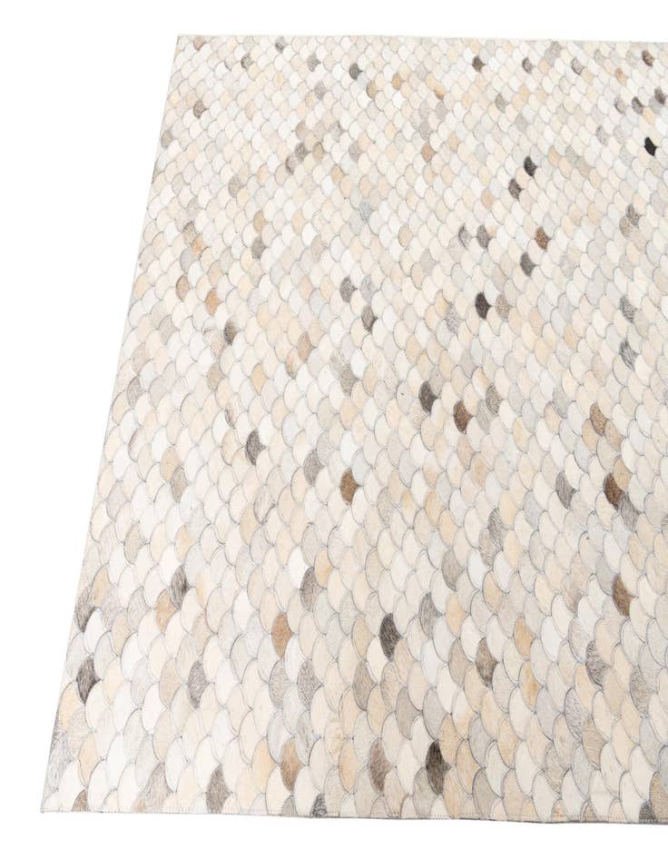 Detail image of 5' x 8' Cowhide Leather Rug