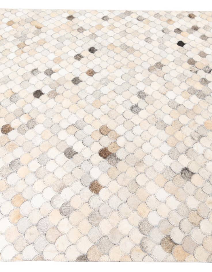 Detail image of 5' x 8' Cowhide Leather Rug