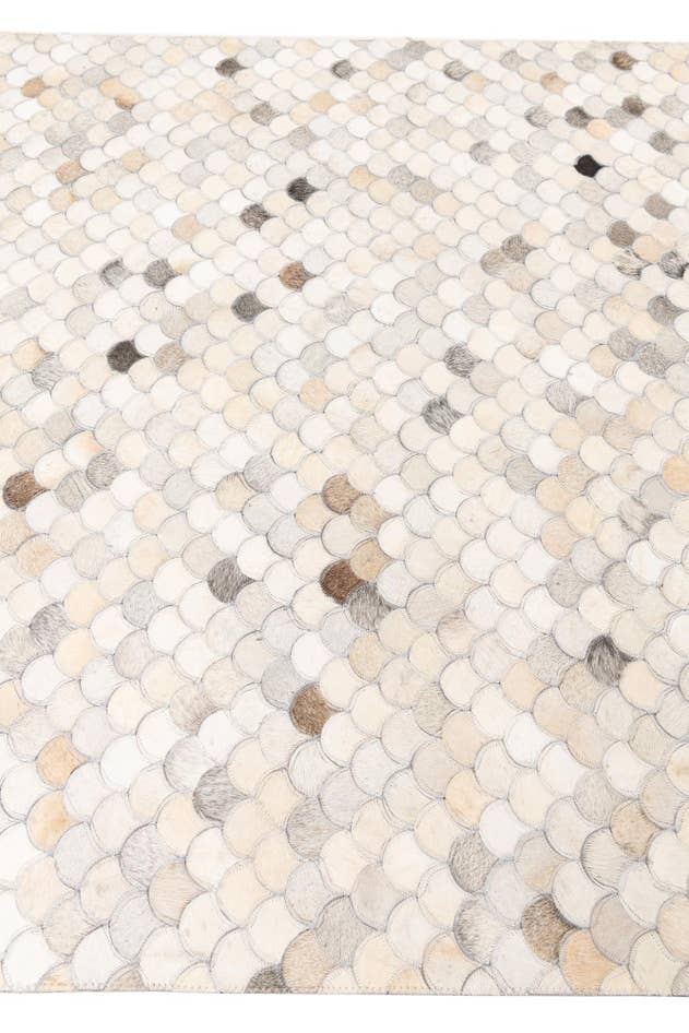 Detail image of 5' x 8' Cowhide Leather Rug