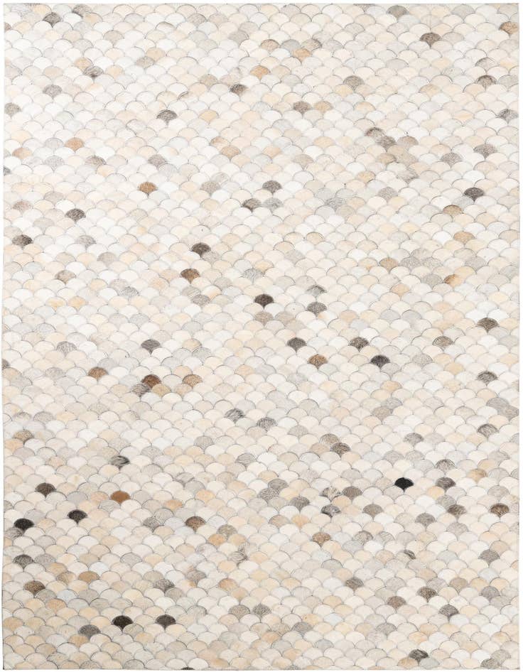 Detail image of 5' x 8' Cowhide Leather Rug