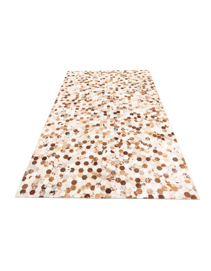 Detail image of 5' x 8' Cowhide Leather Rug