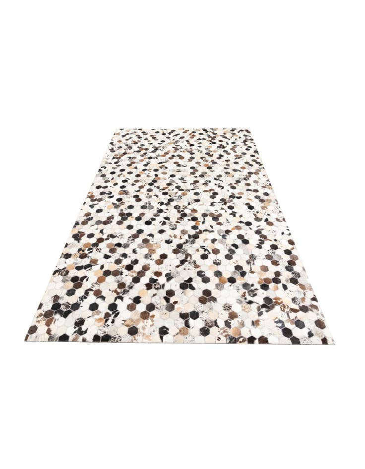 Detail image of 5' x 8' 1 Cowhide Leather Rug