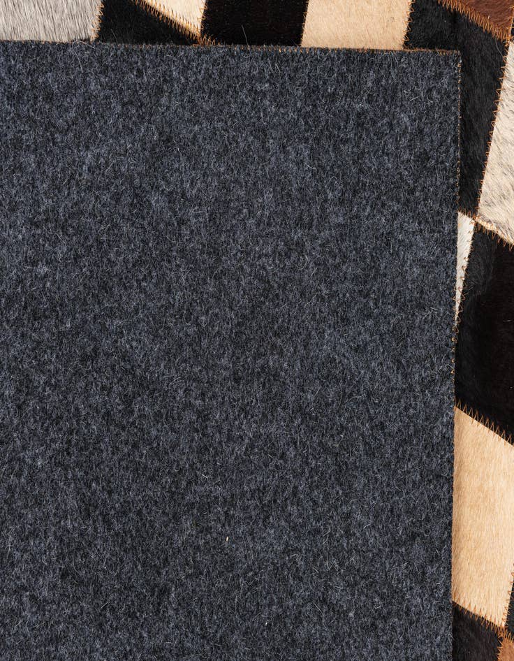 Detail image of 5' x 8' Cowhide Leather Rug