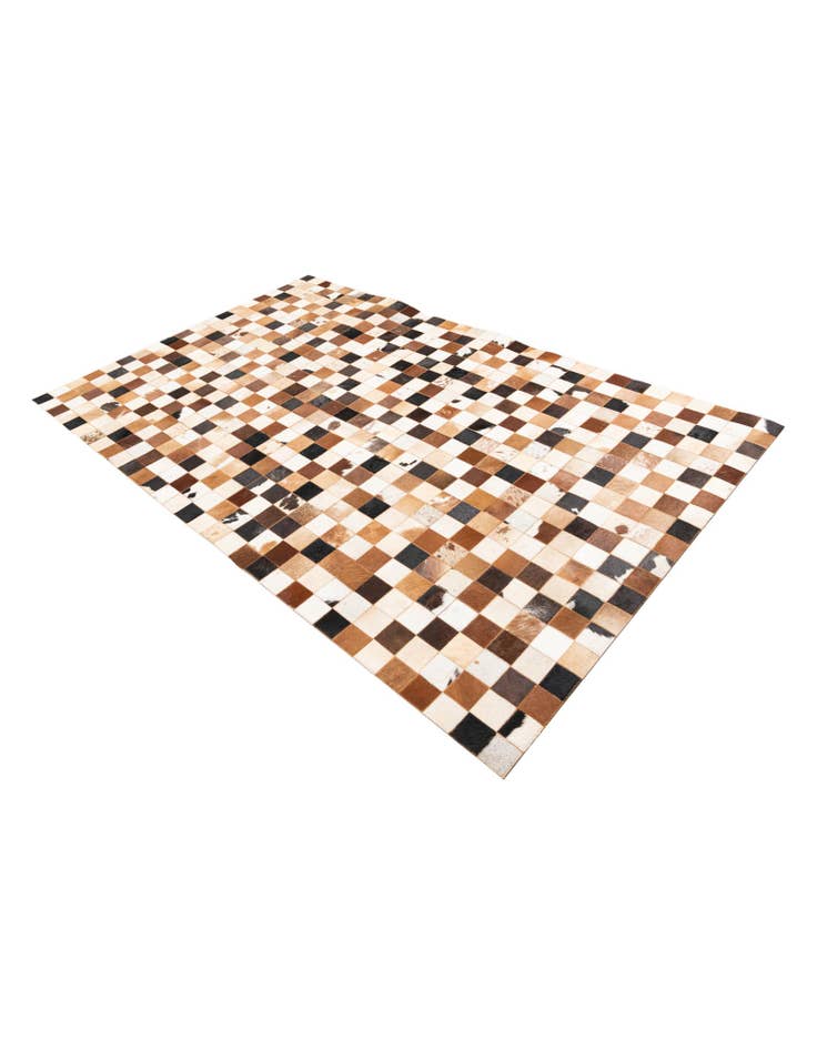 Detail image of 5' x 8' Cowhide Leather Rug