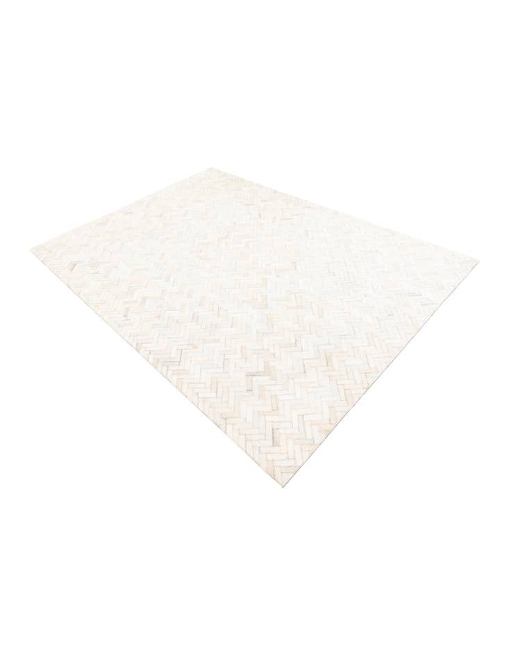 Detail image of 5' 3 x 7' 4 Cowhide Leather Rug