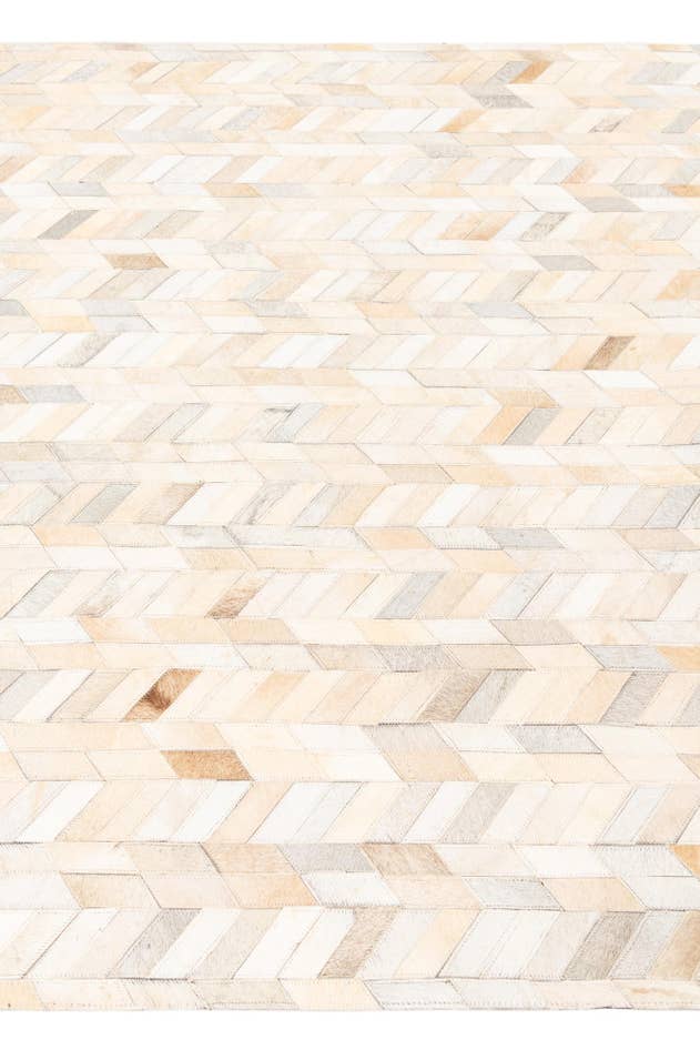 Detail image of 5' x 8' Cowhide Leather Rug