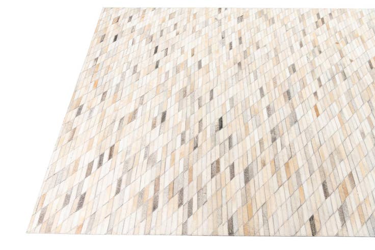 Detail image of 5' x 8' Cowhide Leather Rug