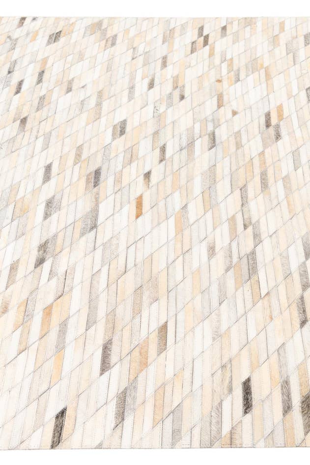 Detail image of 5' x 8' Cowhide Leather Rug