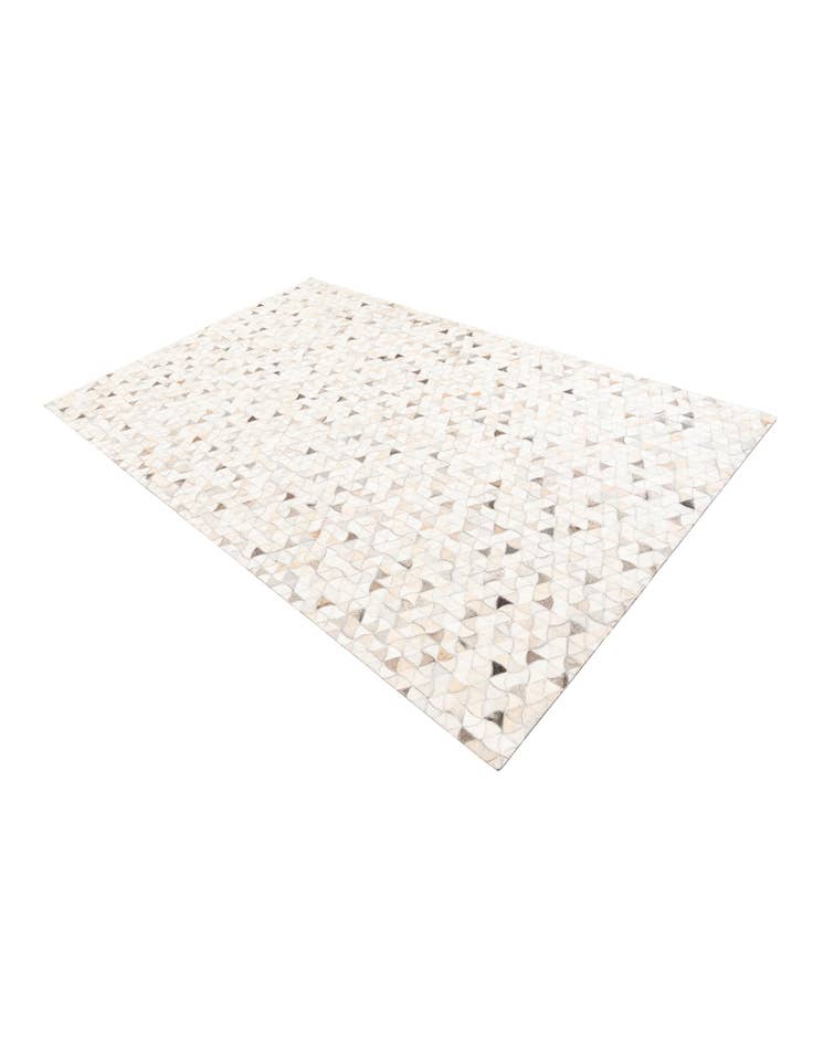 Detail image of 5' 3 x 8' 2 Cowhide Leather Rug