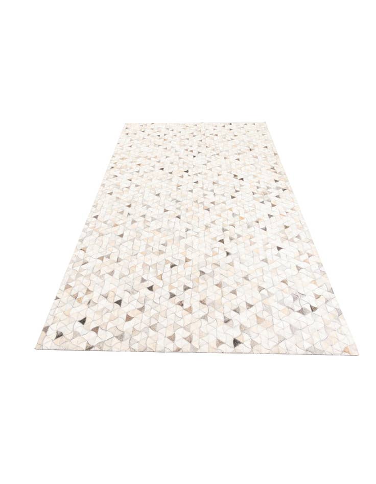Detail image of 5' 3 x 8' 2 Cowhide Leather Rug