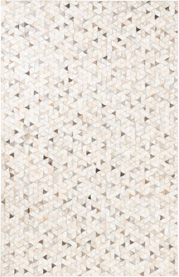 Detail image of 5' 3 x 8' 2 Cowhide Leather Rug
