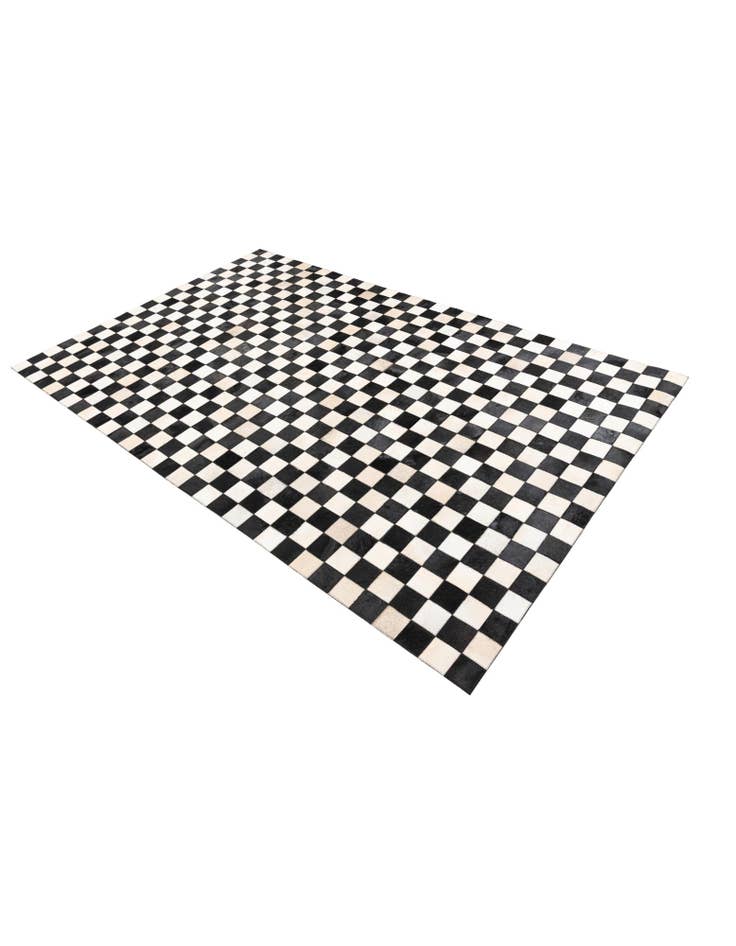 Detail image of 5' x 8' Cowhide Leather Rug