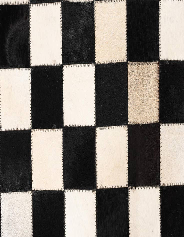 Detail image of 5' x 8' Cowhide Leather Rug