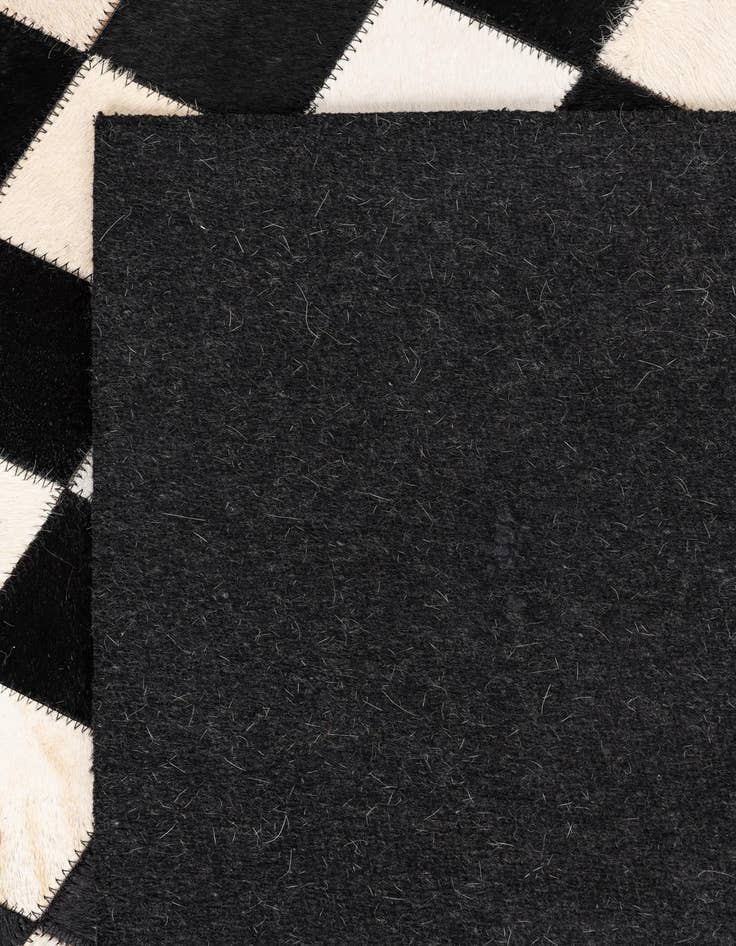 Detail image of 5' x 8' Cowhide Leather Rug