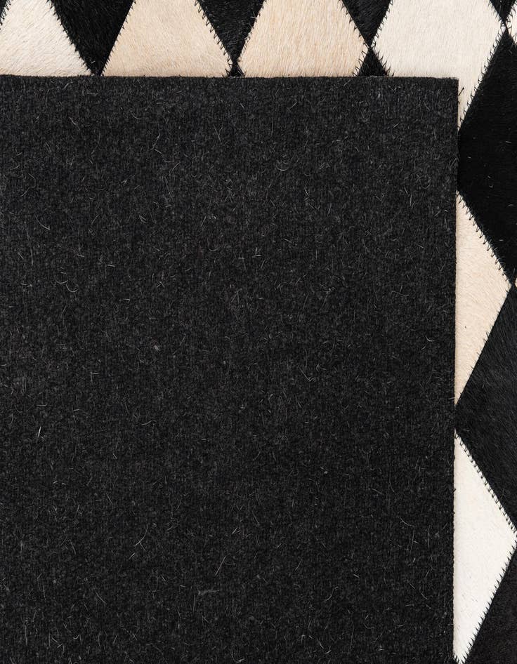 Detail image of 5' x 8' Cowhide Leather Rug