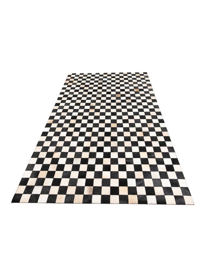 Detail image of 5' x 8' Cowhide Leather Rug