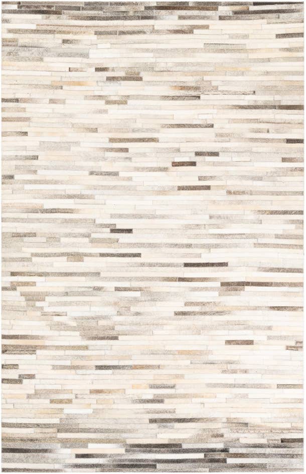 Detail image of 5' x 8' 2 Cowhide Leather Rug