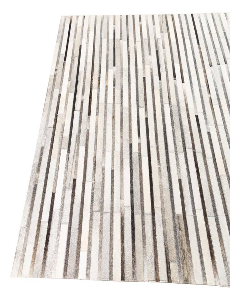 Detail image of 5' x 8' Cowhide Leather Rug