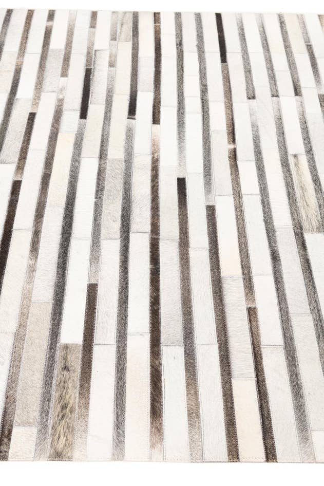 Detail image of 5' x 8' Cowhide Leather Rug