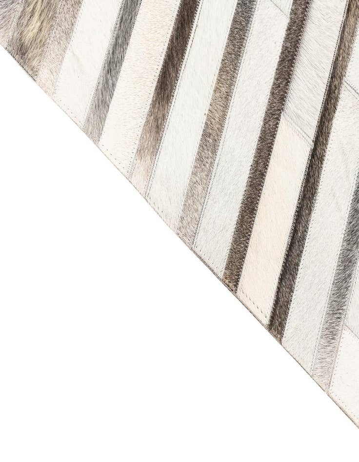 Detail image of 5' x 8' Cowhide Leather Rug