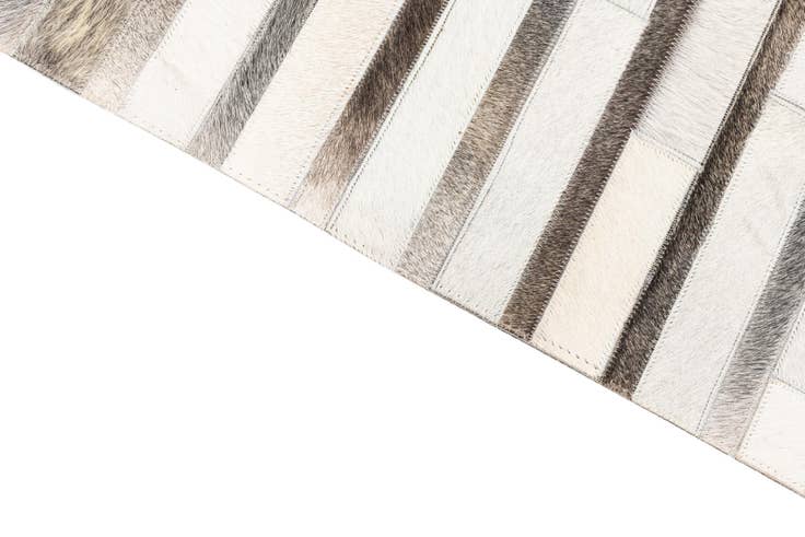 Detail image of 5' x 8' Cowhide Leather Rug