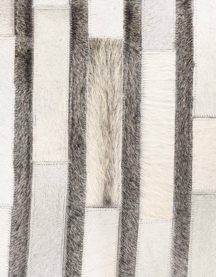 Detail image of 5' x 8' Cowhide Leather Rug