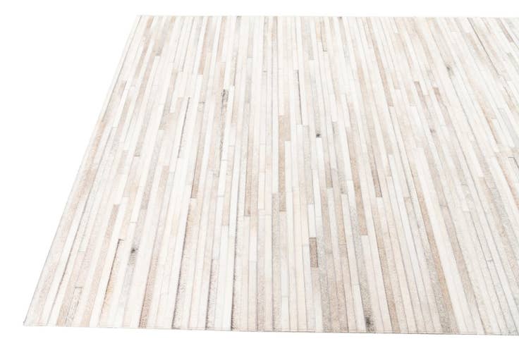 Detail image of 5' 1 x 8' 1 Cowhide Leather Rug