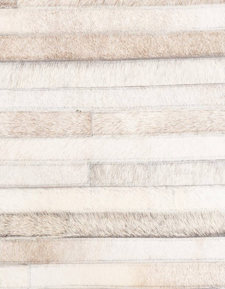 Detail image of 5' 1 x 8' 1 Cowhide Leather Rug