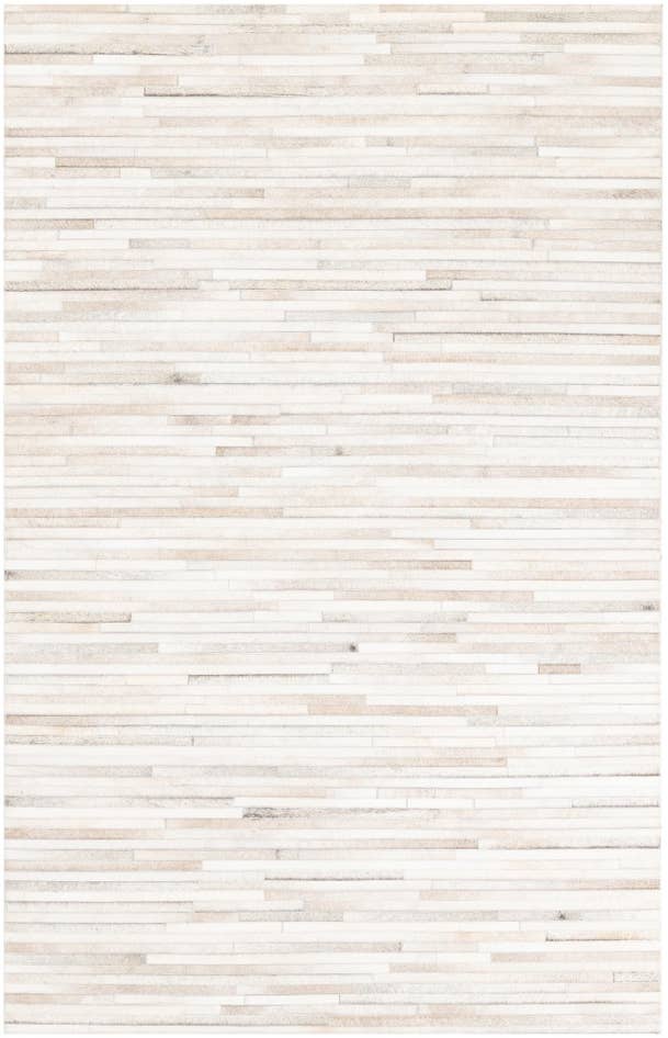 Detail image of 5' 1 x 8' 1 Cowhide Leather Rug